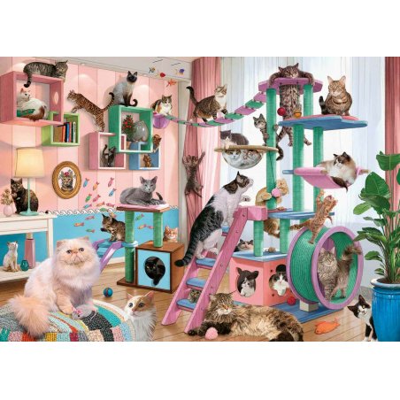 Ravensburger Cat Tree Heaven Jeu de puzzle 1000 pièce(s) Animaux