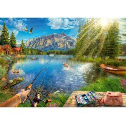 Ravensburger Life at the Lake Jeu de puzzle 1000 pièce(s) Paysage