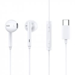 Mcdodo HP-7500 wired headphones, USB-C (white)
