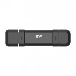 Silicon Power DS72 USB flash drive 250 GB USB Type-A / USB Type-C 3.2 Gen 2 (3.1 Gen 2) Black