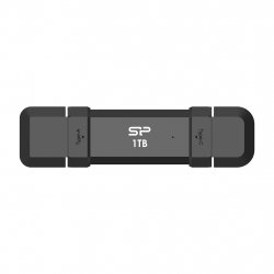 Silicon Power DS72 USB flash drive 1 TB USB Type-A / USB Type-C 3.2 Gen 2 (3.1 Gen 2) Black