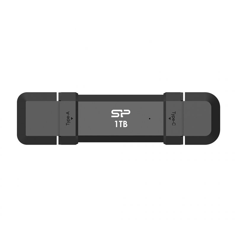 Silicon Power DS72 USB flash drive 1 TB USB Type-A / USB Type-C 3.2 Gen 2 (3.1 Gen 2) Black