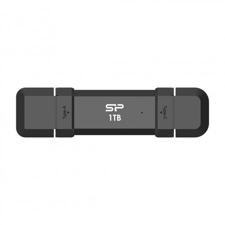 Silicon Power DS72 lecteur USB flash 1 To USB Type-A / USB Type-C 3.2 Gen 2 (3.1 Gen 2) Noir
