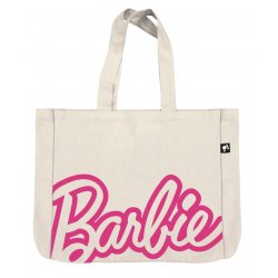 BARBIE - Logo - Tote Bag en Toile - 46x40,5x10cm