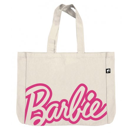 BARBIE - Logo - Tote Bag en Toile - 46x40,5x10cm