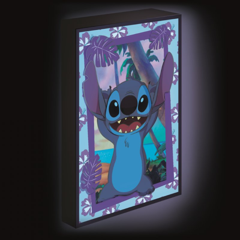 DISNEY - Stitch - Canvas Lumineux 40X30 Cm