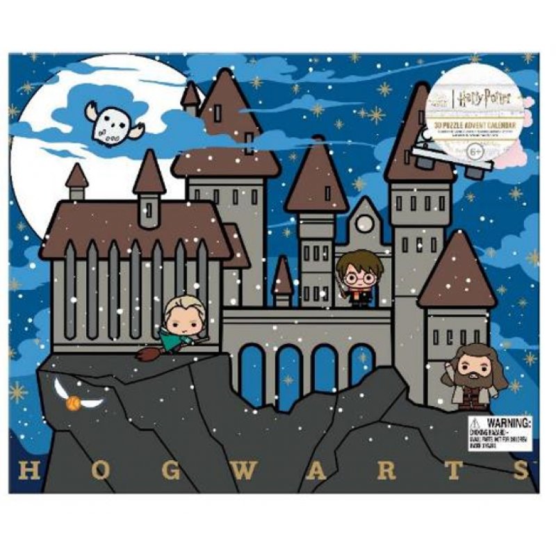 HARRY POTTER - Puzzle 3D - Calendrier de l'Avent