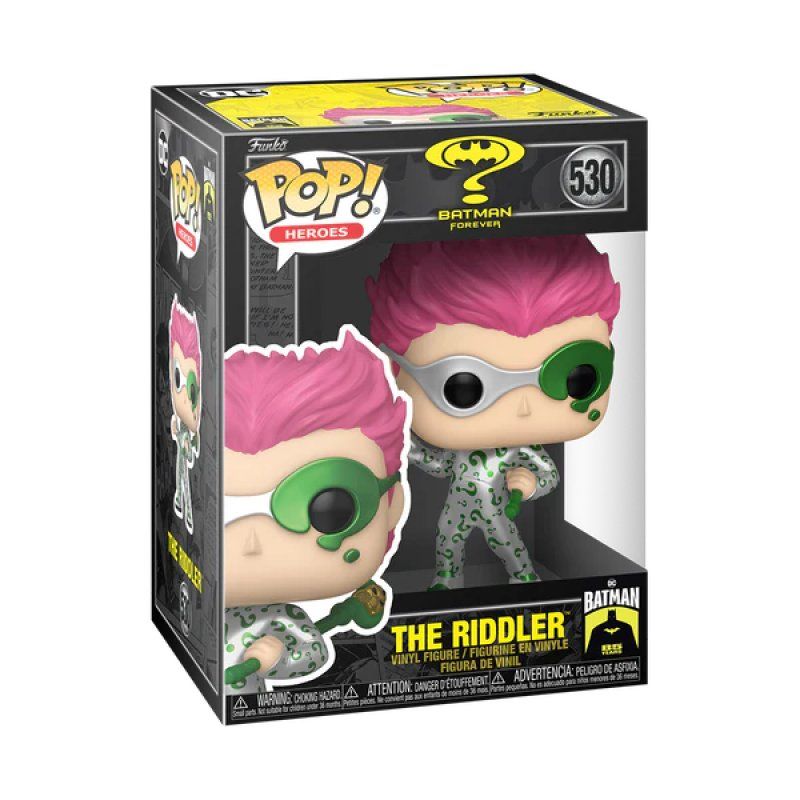 BATMAN FOREVER - POP Movies N° 530 - Le Sphinx (Metallic)