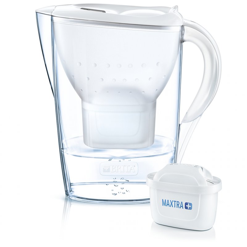 BRITA Tischwasserfilter Marella XL *weiß* inkl. 1 Filter