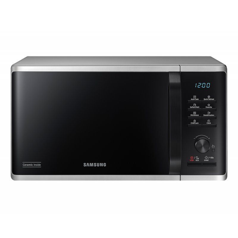Samsung MS23B3515AS Countertop Solo microwave 23 L 1150 W Black, Grey