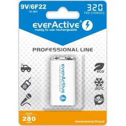 Everactive EVHRL22-320 household battery Rechargeable battery 9V Nickel-Metal Hydride (NiMH)