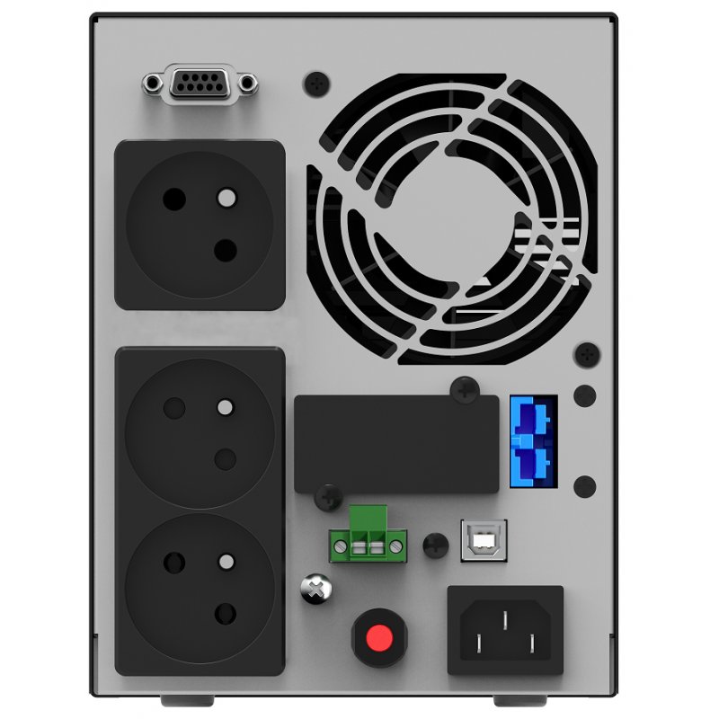 PowerWalker VFI 1000 AT FR uninterruptible power supply (UPS) Double-conversion (Online) 1 kVA 900 W 3 AC outlet(s)