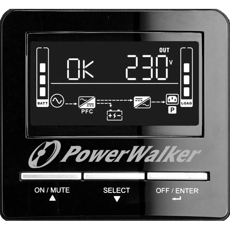 PowerWalker VI 3000 CW FR uninterruptible power supply (UPS) Line-Interactive 3 kVA 2100 W