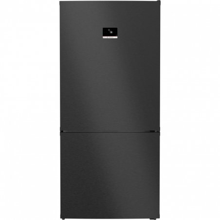Bosch Serie 8 KGP86AXB0N fridge-freezer Freestanding 621 L B Black, Stainless steel
