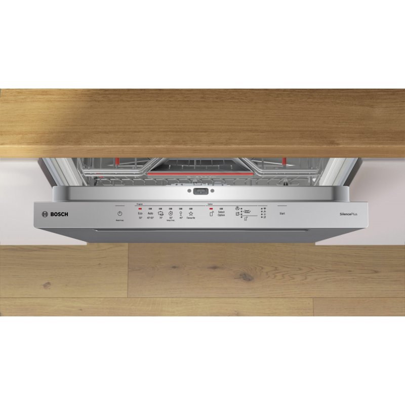 Bosch Unterbau-Geschirrspüler SMP4ECS71S Serie 4 B metallic