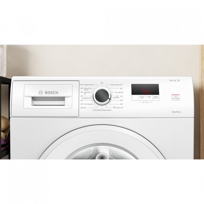 Bosch Serie 2 WGE02471 washing machine Front-load 7 kg 1400 RPM White