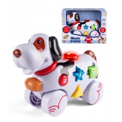 B Beez - Music Dog W/wheel (55156)