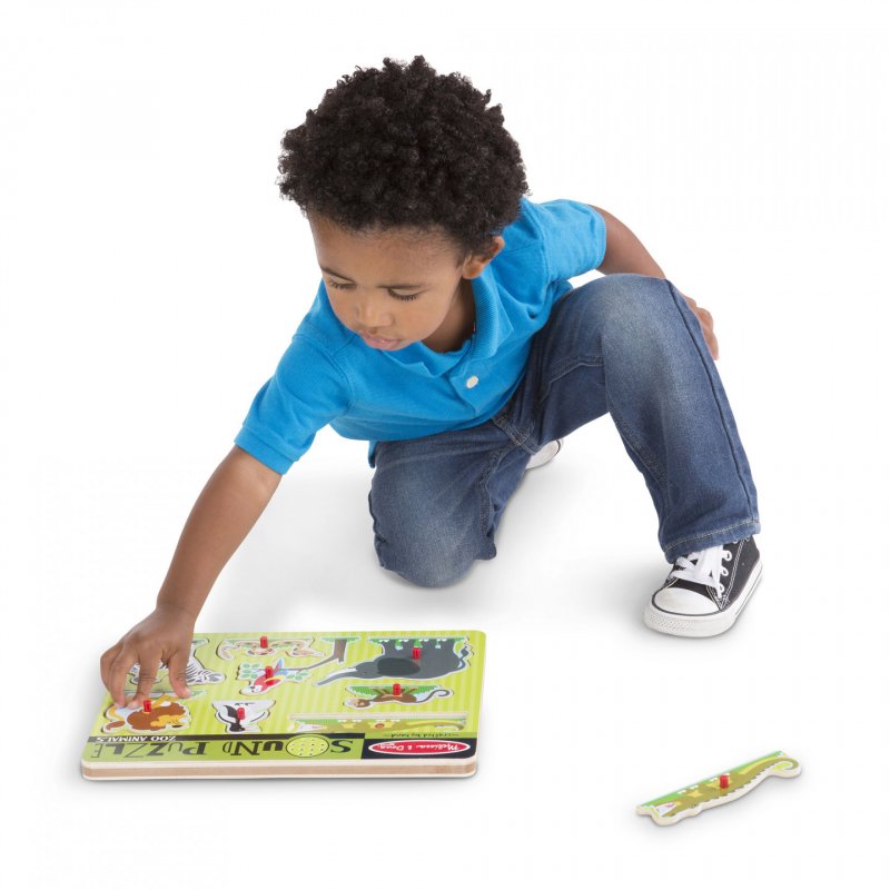 Melissa & Doug - Zoo Animals Sound Puzzle (50215)