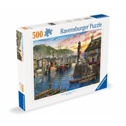Ravensburger - Puzzle Sunrise At The Port 500p (12000212)