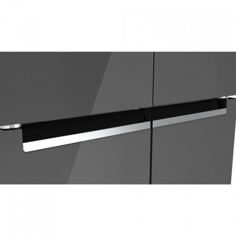 KMC85LEEA Serie 4, French Door (grau)