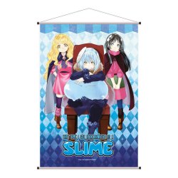 That Time I Got Reincarnated as a Slime wallscroll Rimuru, Alice, Chloe 60 x 90 cm