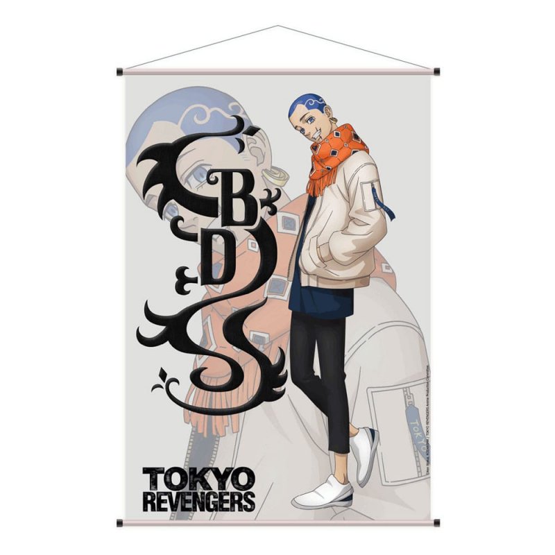 Tokyo Revengers wallscroll Hakkai 60 x 90 cm