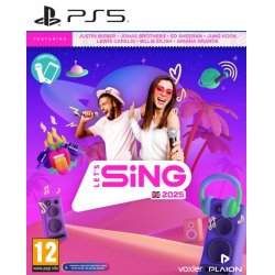 GAME Let's Sing 2025 Standard English PlayStation 5