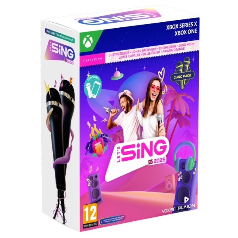 GAME Let's Sing 2025 Standard Module complémentaire Anglais Xbox One/Xbox Series X