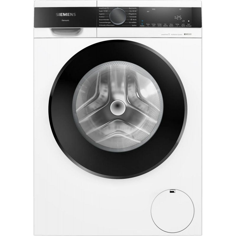 Siemens iQ500 WG44G2Z22 washing machine Front-load 9 kg 1400 RPM Black, White