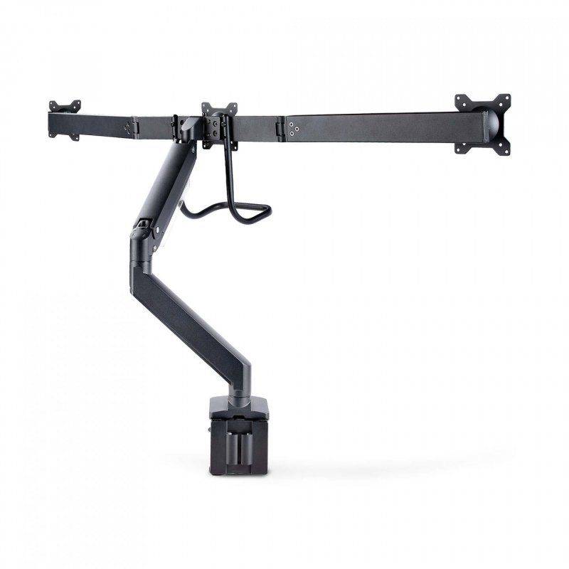 StarTech.com 3M1A3SG-MONITOR-ARM support d'écran plat pour bureau 68,6 cm (27") Noir, Argent