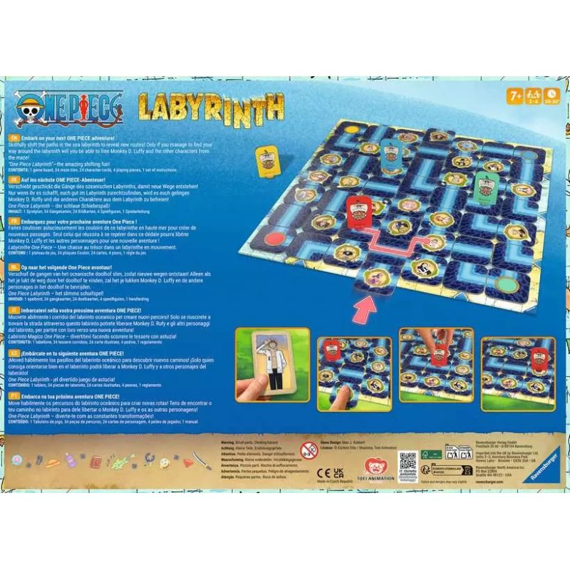 One Piece jeu de plateau Labyrinth