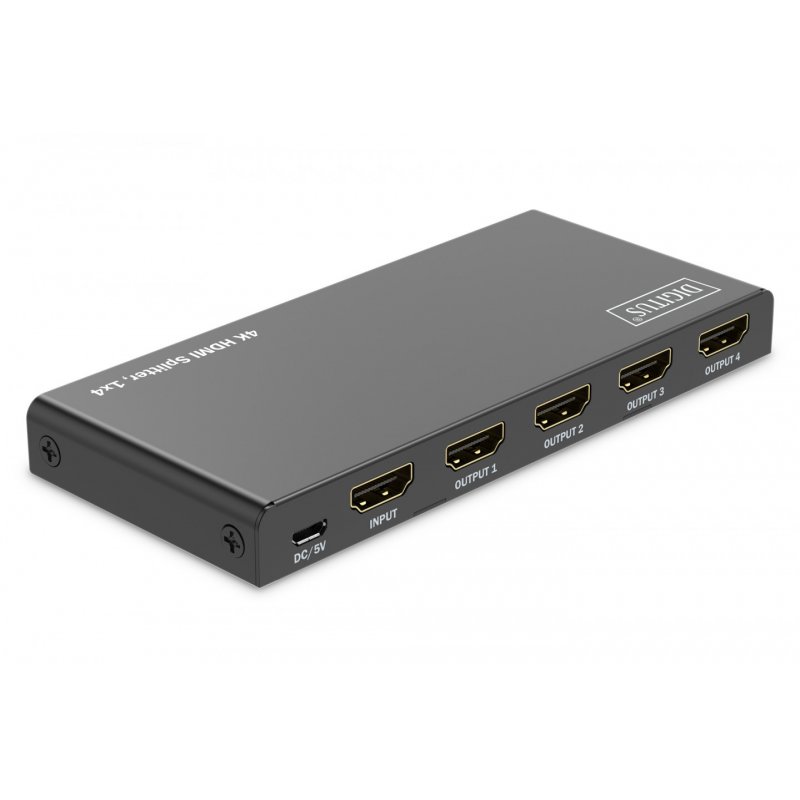 Digitus 4K HDMI Splitter 1 Input 4 Output