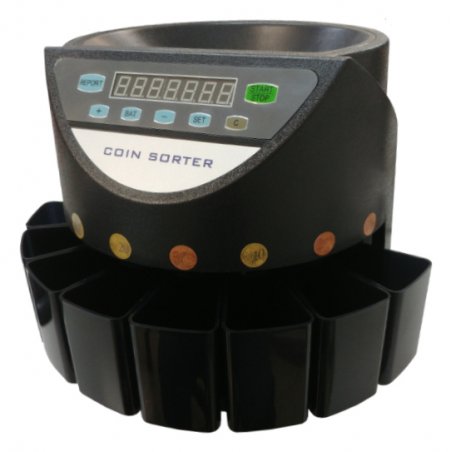 Mustek M6 money counting machine Coin counting machine Black