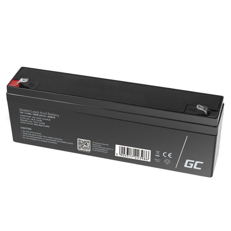 Green Cell AGM18 Batterie de l'onduleur 12 V 2,3 Ah