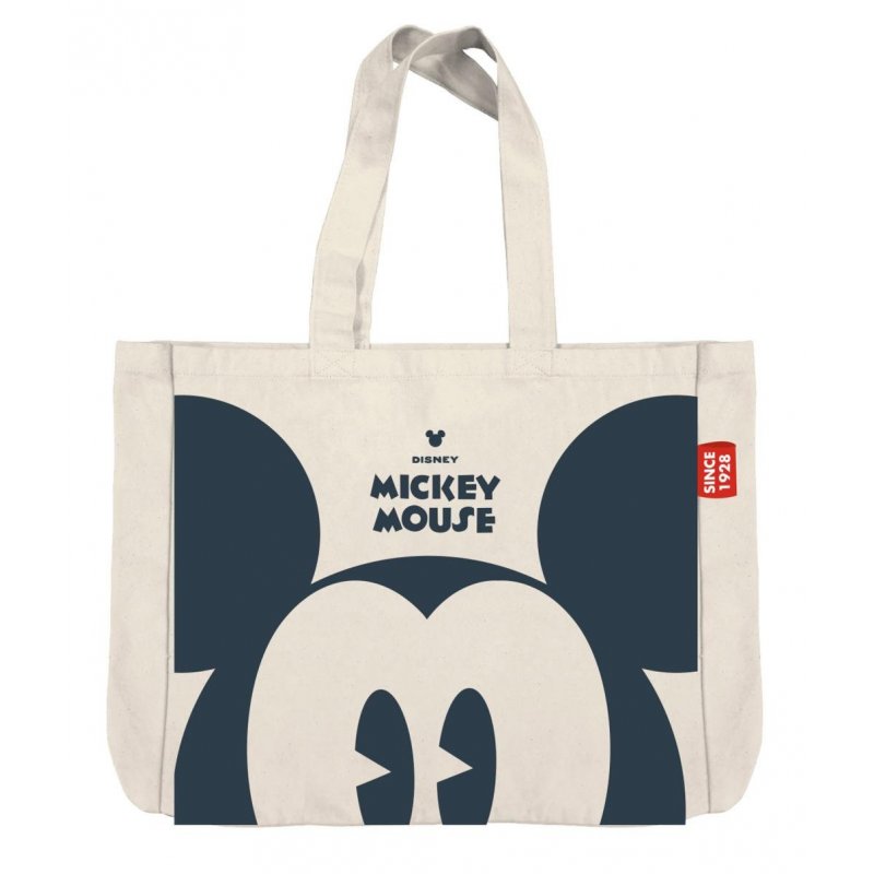 MICKEY MOUSE - Grand Sac en Toile - 46x40,5x10cm