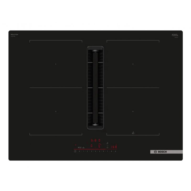Bosch Serie 6 PVQ711H26E hob Black Built-in 71 cm Zone induction hob 4 zone(s)