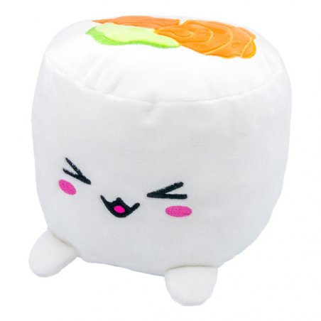 Peluche Plushi Uramaki Sushi with Saumon 20 cm