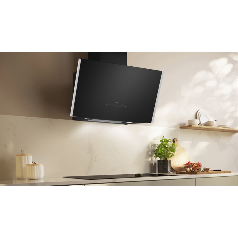 Neff D98IPT2S0 hotte Montée au mur Noir 441 m³/h A 