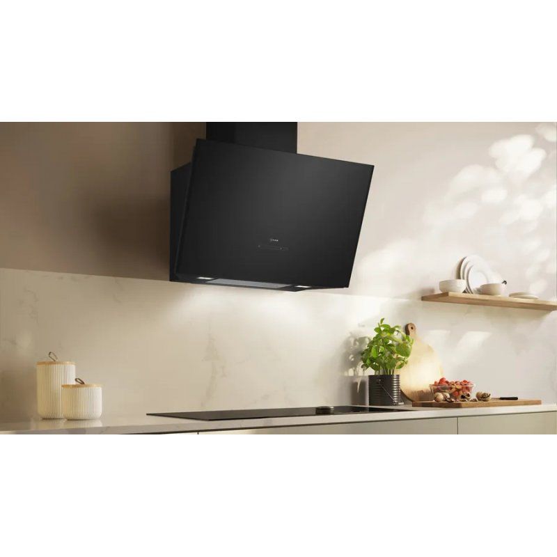 Neff D88IAN2S0 cooker hood Wall-mounted Black 915 m³/h A 