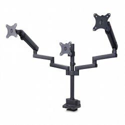 Triple Monitor Desk Mount 27in Screens