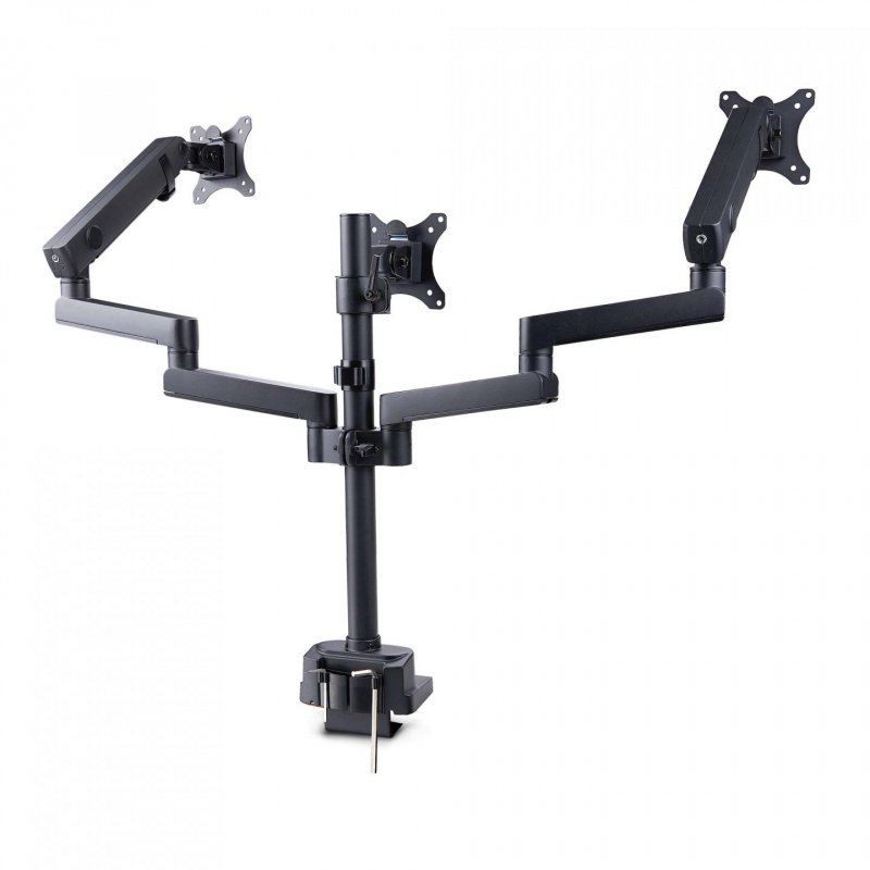 Triple Monitor Desk Mount 27in Screens