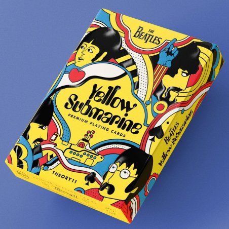 The Beatles jeu de cartes à jouer Yellow Submarine