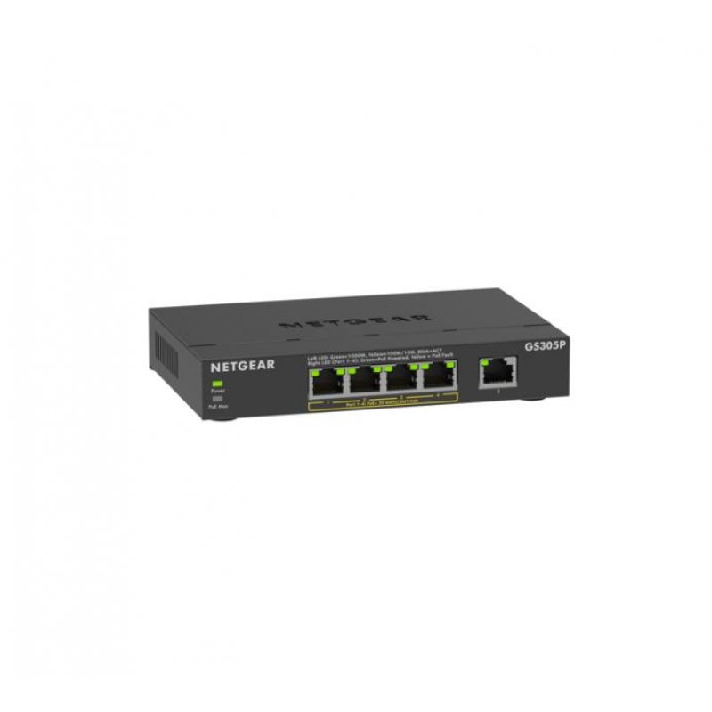 NETGEAR 5PT GE Unmanages Switch W/POE 
