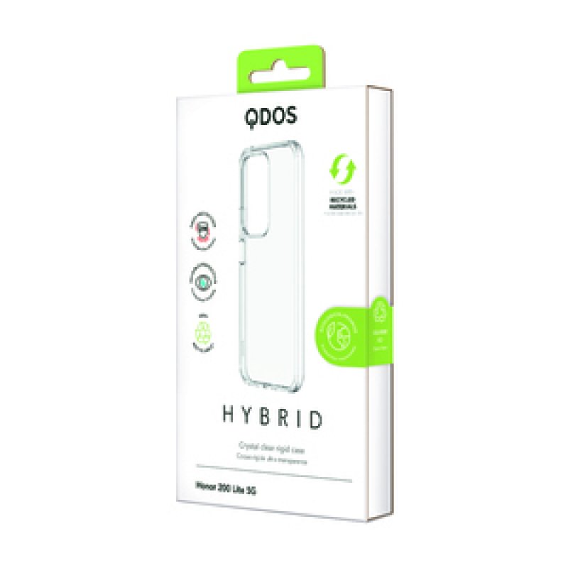 COQUE HYBRID HONOR 200 LITE 5G TRANSPARENTE