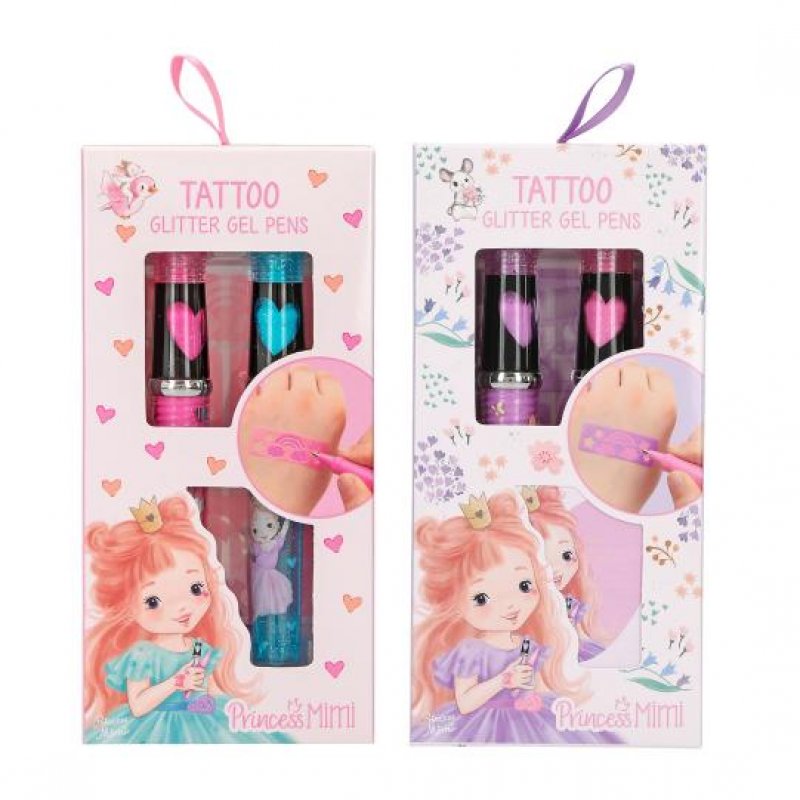 Princess Mimi - Tattoo Glitter Gel Pens ( 0412324 )