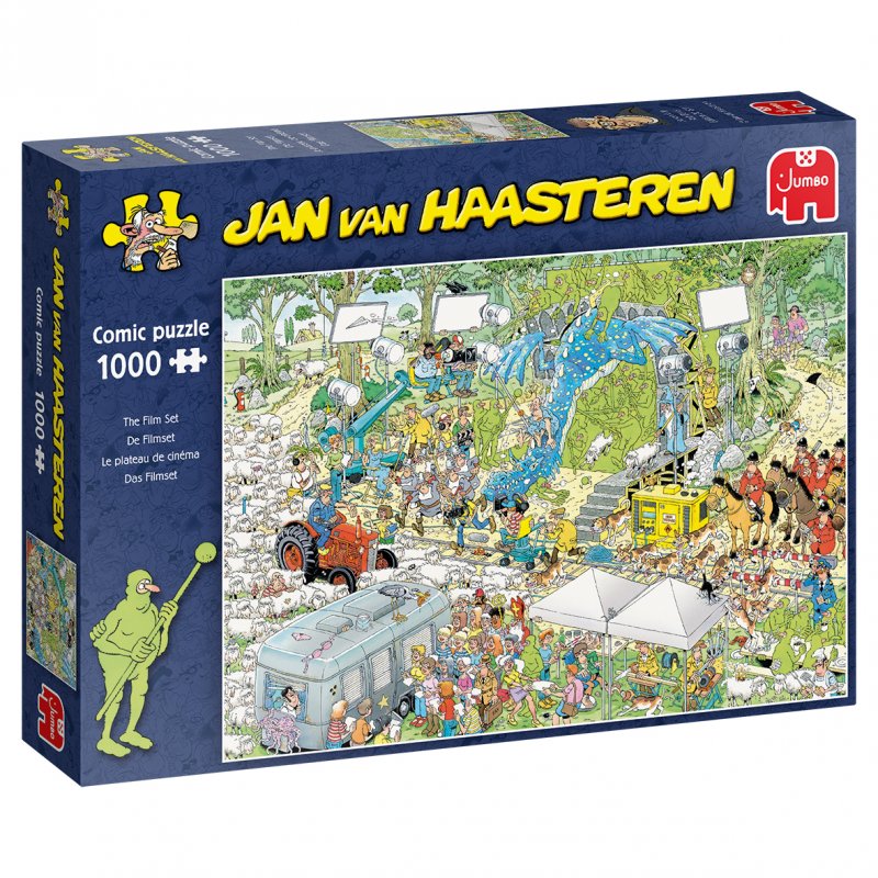 Jan van Haasteren The TV Studios 1000 pcs Jigsaw puzzle 1000 pc(s) Comics
