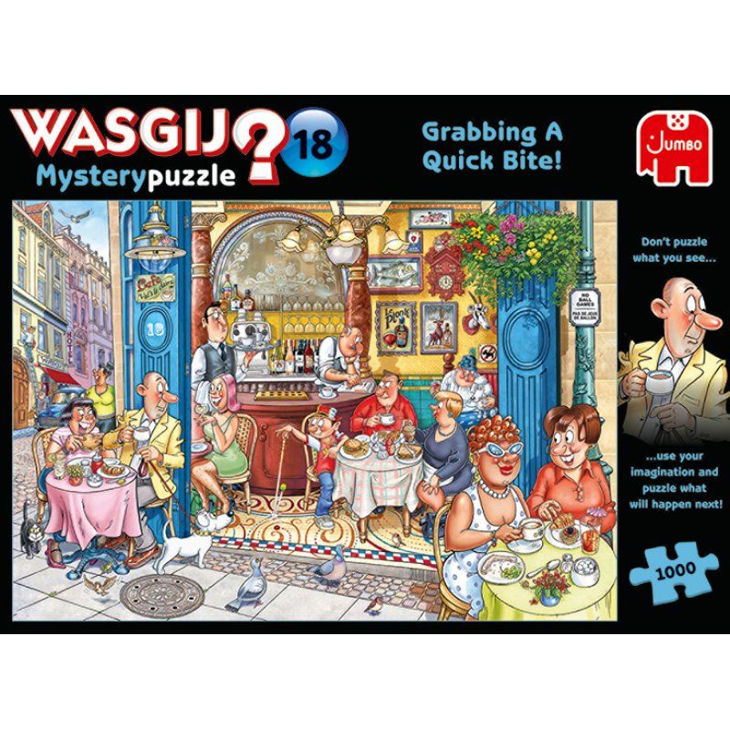 Wasgij 1000 - Mystery 18 Grabbing a Quick Bitet!