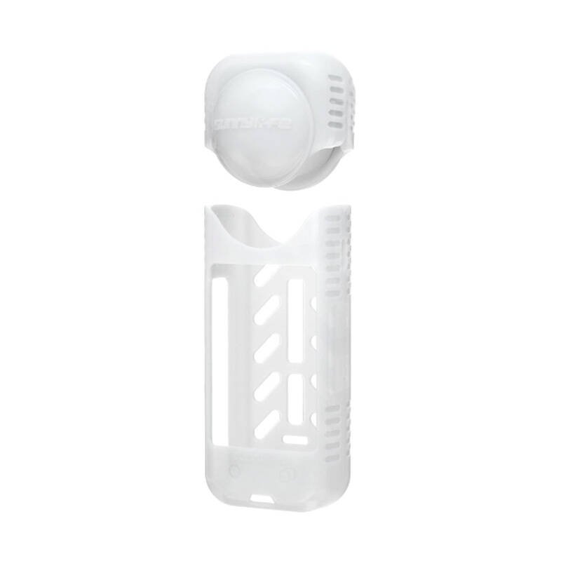 Silicone protective case lens cover Sunnylife for Insta360 X4 (white)