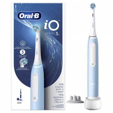 Oral-B iO 3 Adulte Brosse à dents vibrante Bleu clair