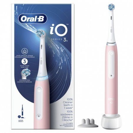 Oral-B iO 8006540730843 electric toothbrush Adult Vibrating toothbrush Pink, White